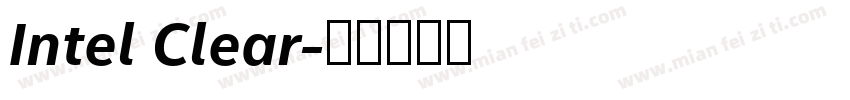 Intel Clear字体转换
